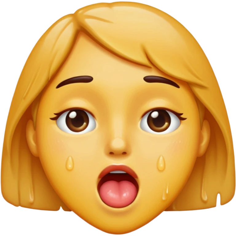 Licking someone’s face emoji