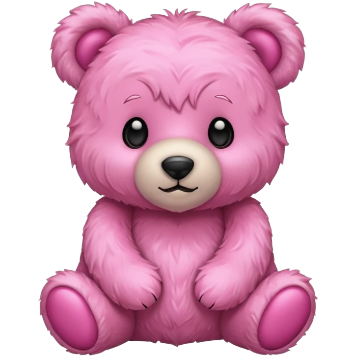 Teddybear aesthetic pink  emoji