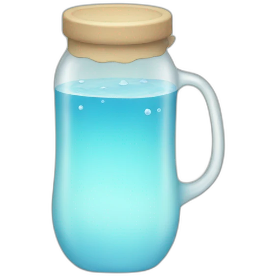 Milky water emoji