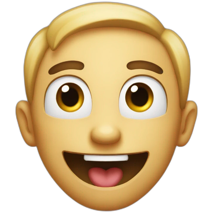 Mischievous giggle  emoji