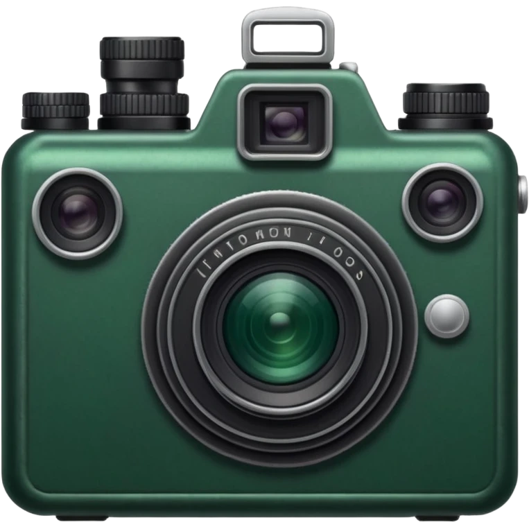 dark green camera emoji