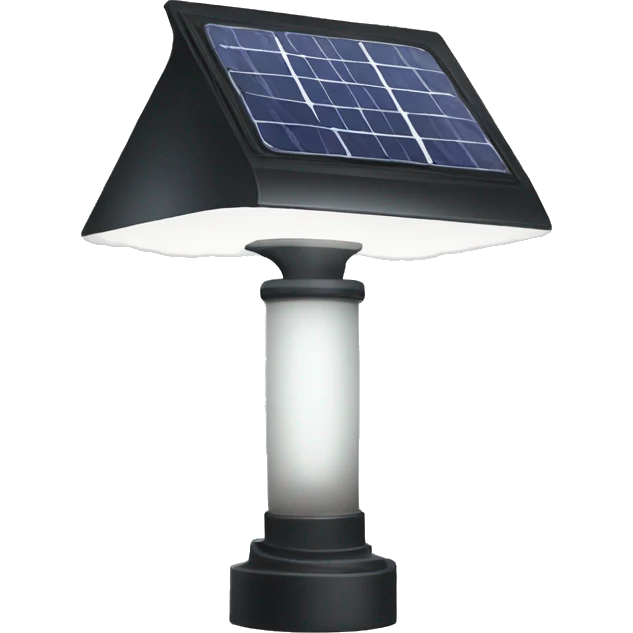 Solar lamp emoji