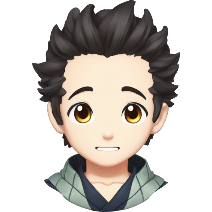 Tanjiro Kamado from kimetsu no yaiba  emoji