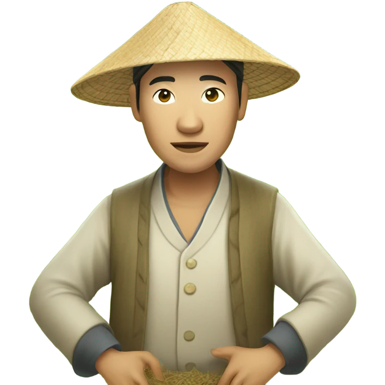 Chinese peasant emoji