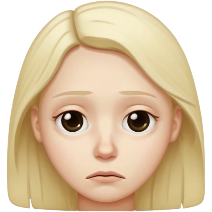 Cansado y triste emoji