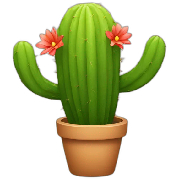 Cactus dancing tango emoji