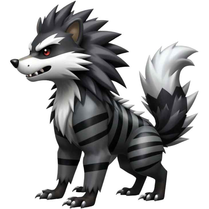 Shiny Obstagoon (full body) emoji