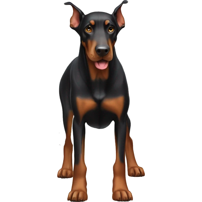 Dog Doberman  emoji