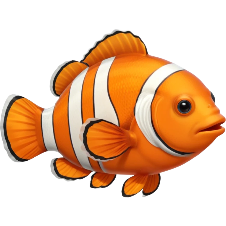 Full body of a clownfish  emoji