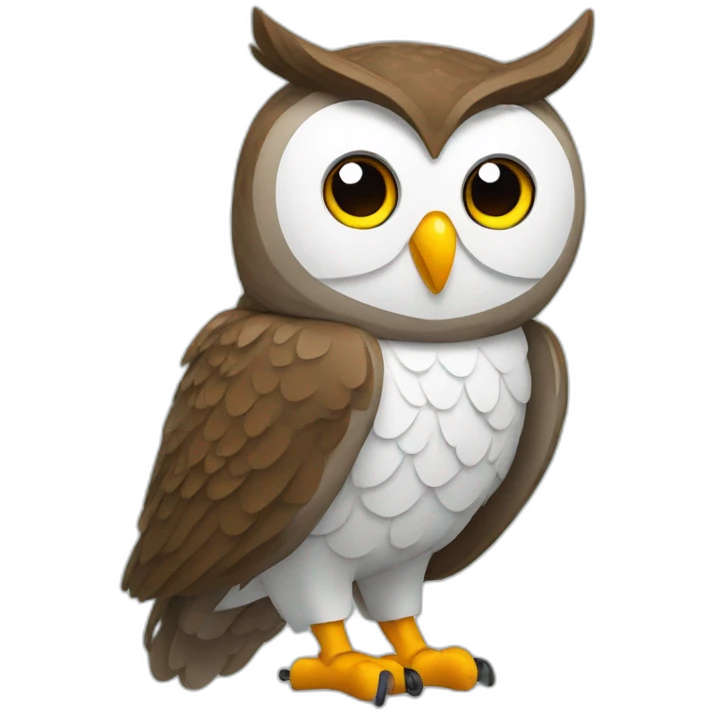 owl with a knife emoji
