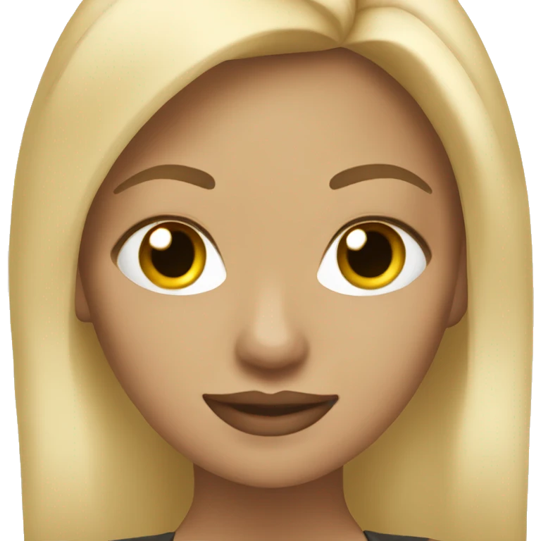 blonde light skin ballerina emoji