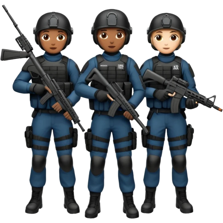 SWAT team  emoji