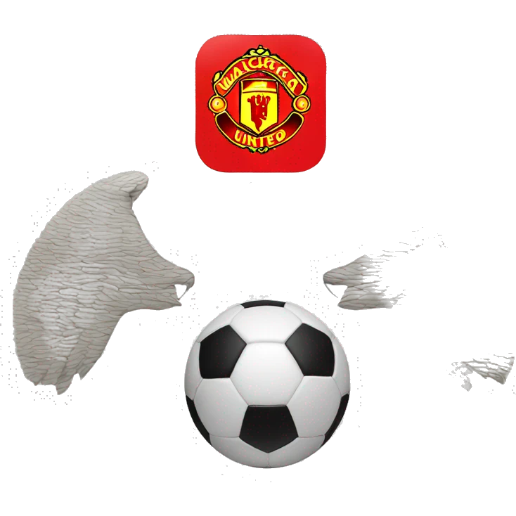 Manchester United logo emoji