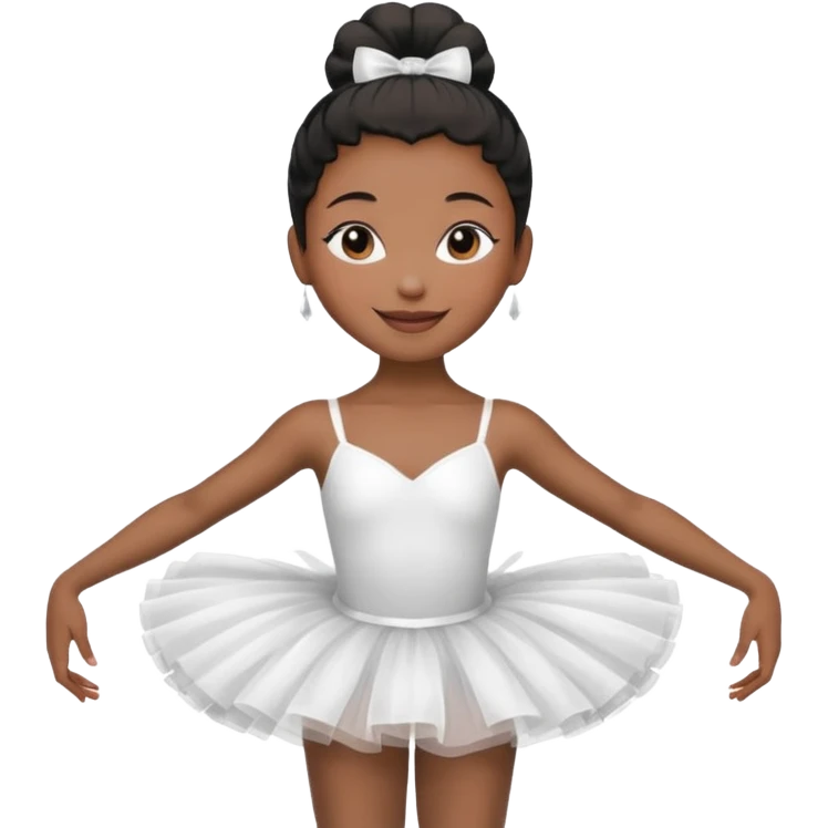 black ballerina emoji emoji
