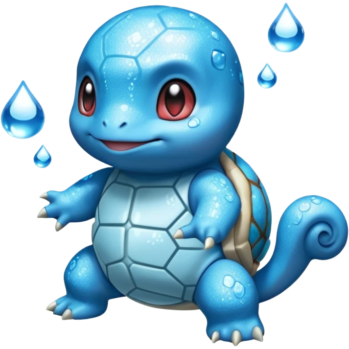 glitter pokemon squirtle emoji