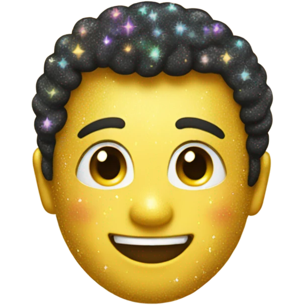 happy emoji glitter  emoji
