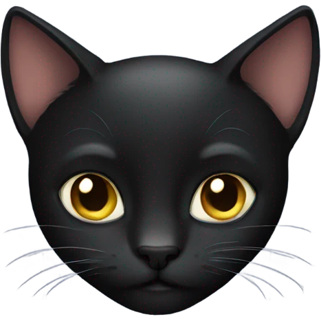 Black cat  emoji