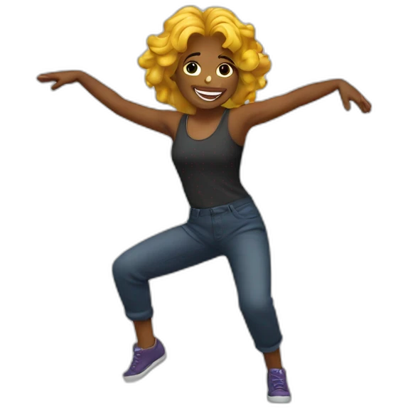 Dancing emoji