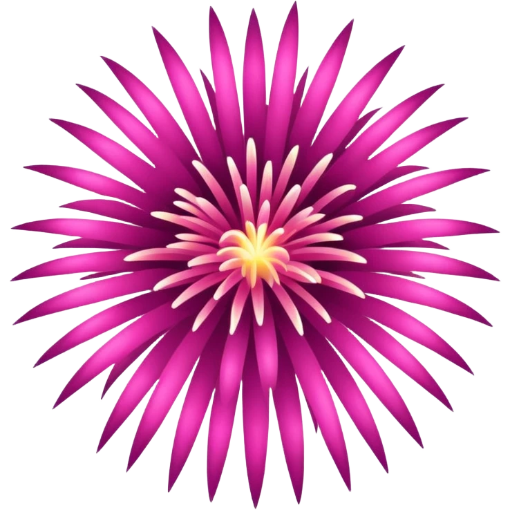 Big beautiful pink firework display emoji