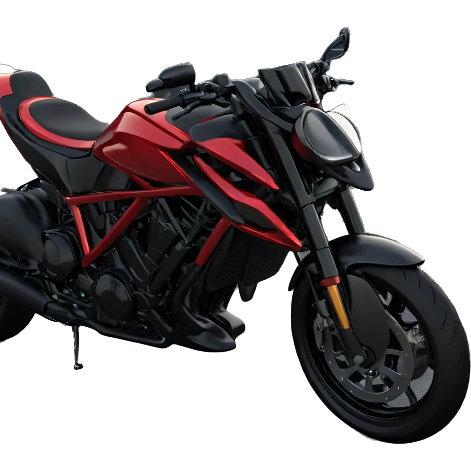 empty road with motorcycle emoji