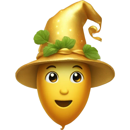 golden magic carot emoji