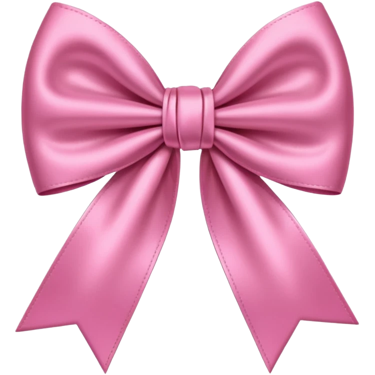 Bow 🎀in pink  emoji
