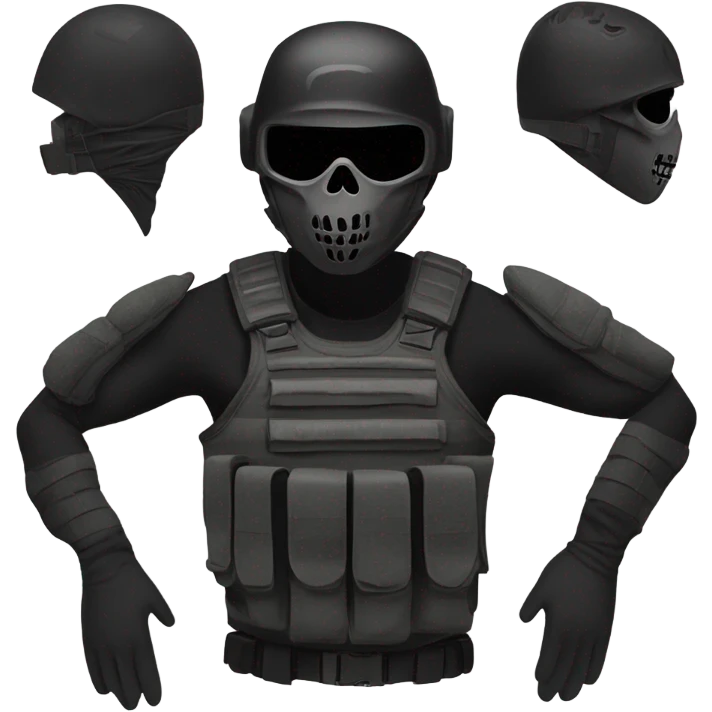 Ghost from call of duty emoji