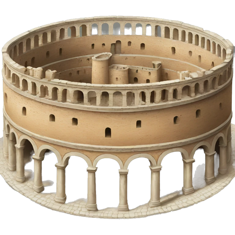 a walled roman city emoji