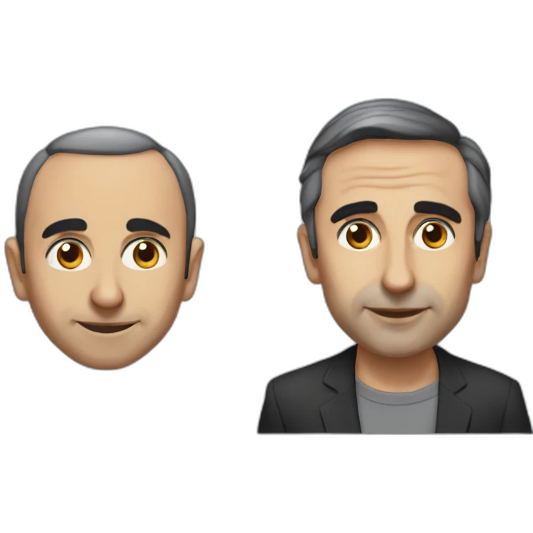 eric zemmour and gullum emoji