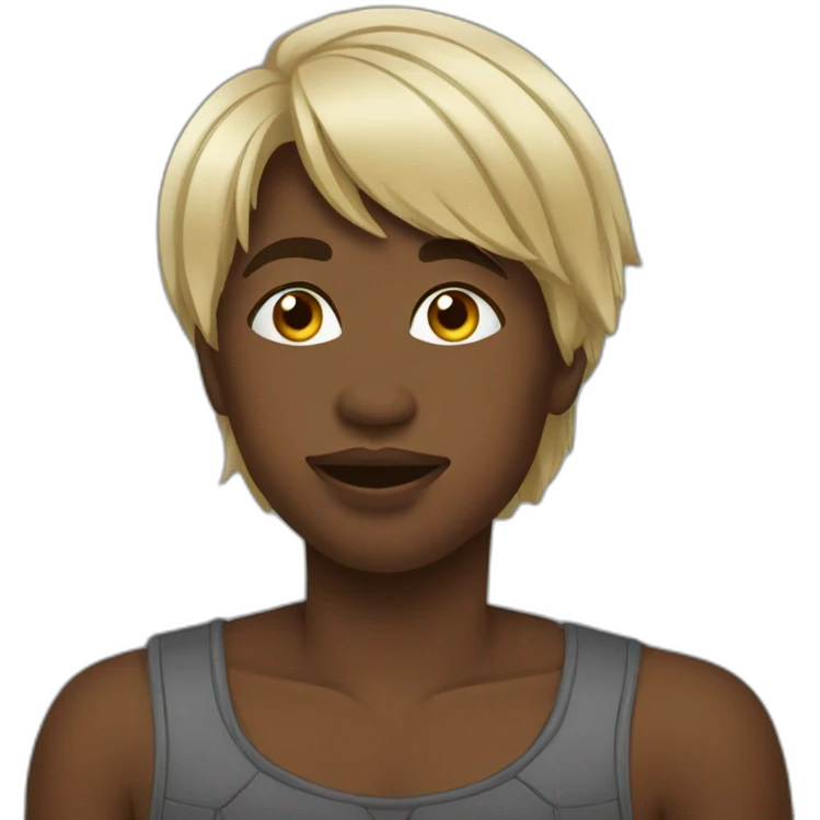 Congolais qui fais un bisous emoji