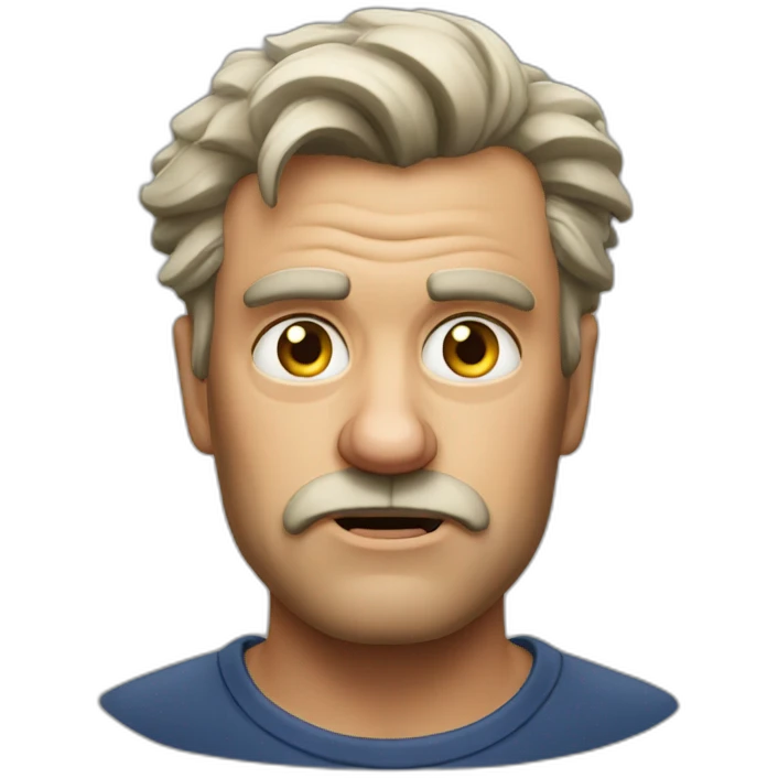 Direct grumpy Dutch bloke emoji
