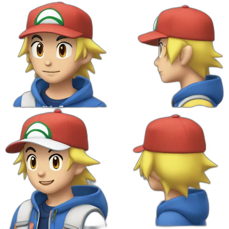 ash ketchum season 1 emoji