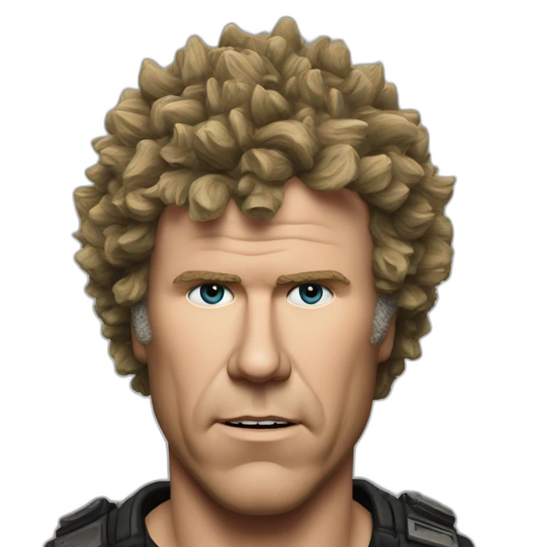 Crust Punk Will Ferrell emoji