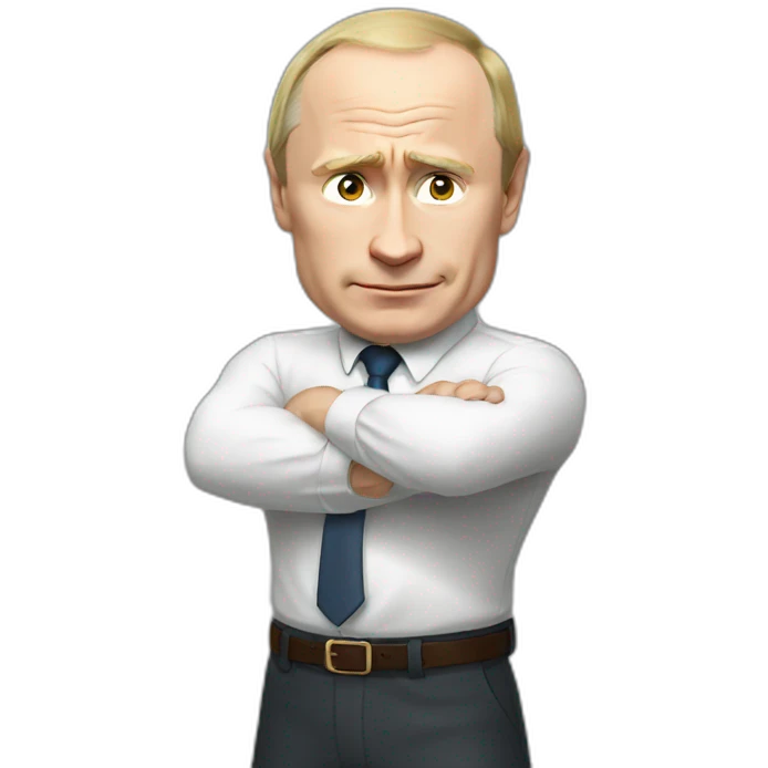 Putin flexing emoji