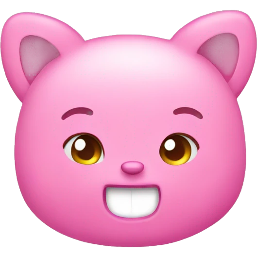 Cute pink emojis emoji