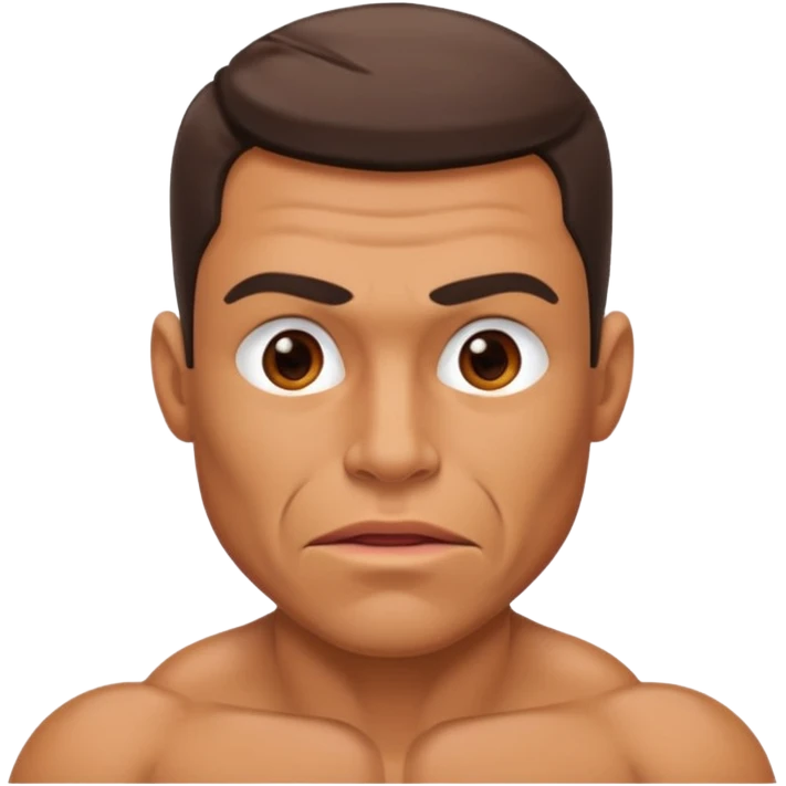 Homem mordendo a boca com tesao HOMEM emoji