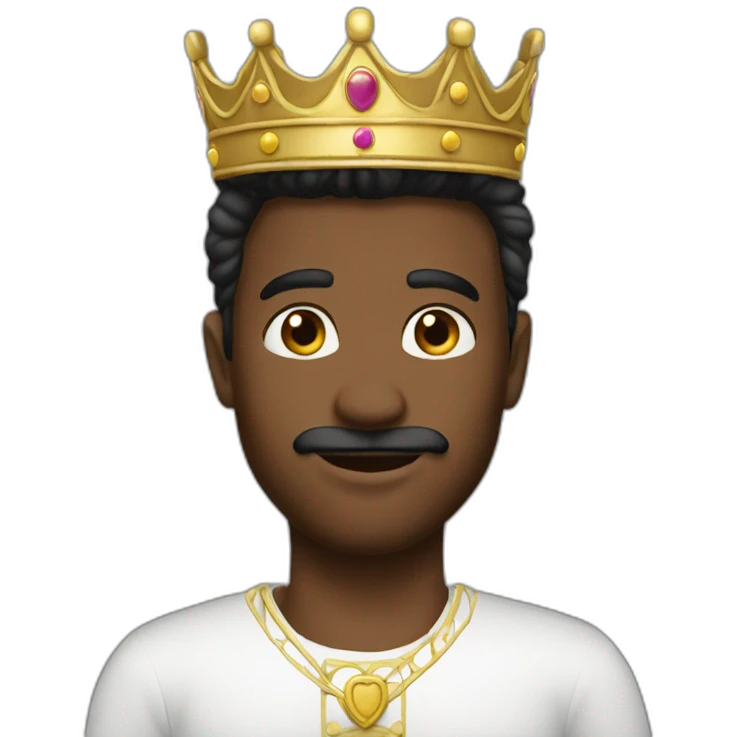 princess man black emoji