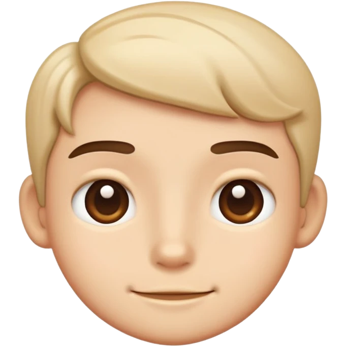 Number 1 as a cute character, personified number emoji
