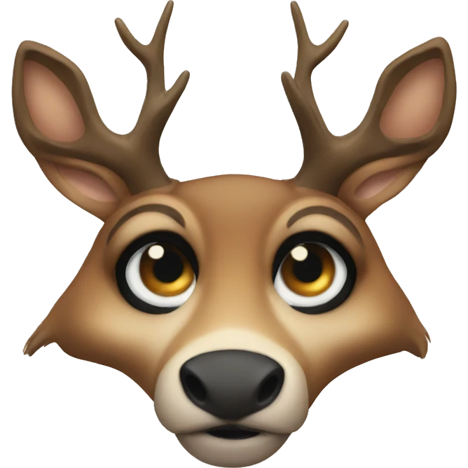 Eye deer emoji