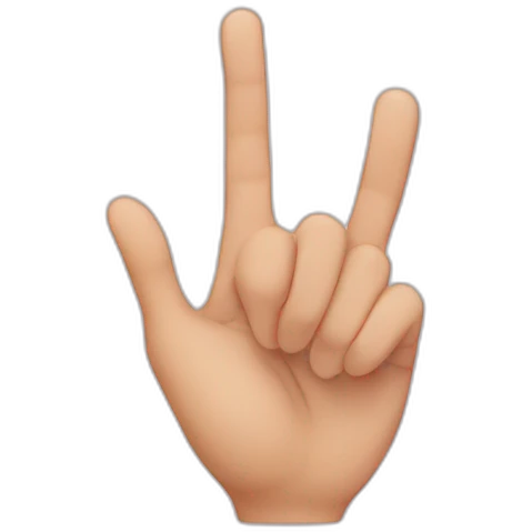 hand-love-sign emoji