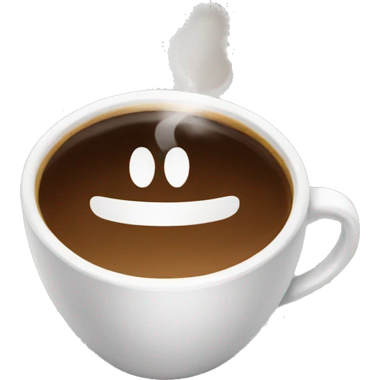 Cup of cofee emoji