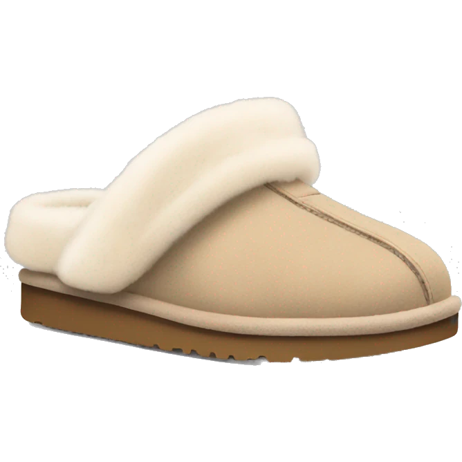 light beige ugg slippers emoji