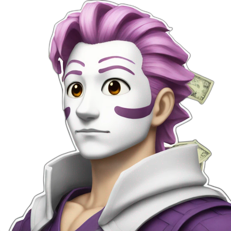 hisoka money emoji