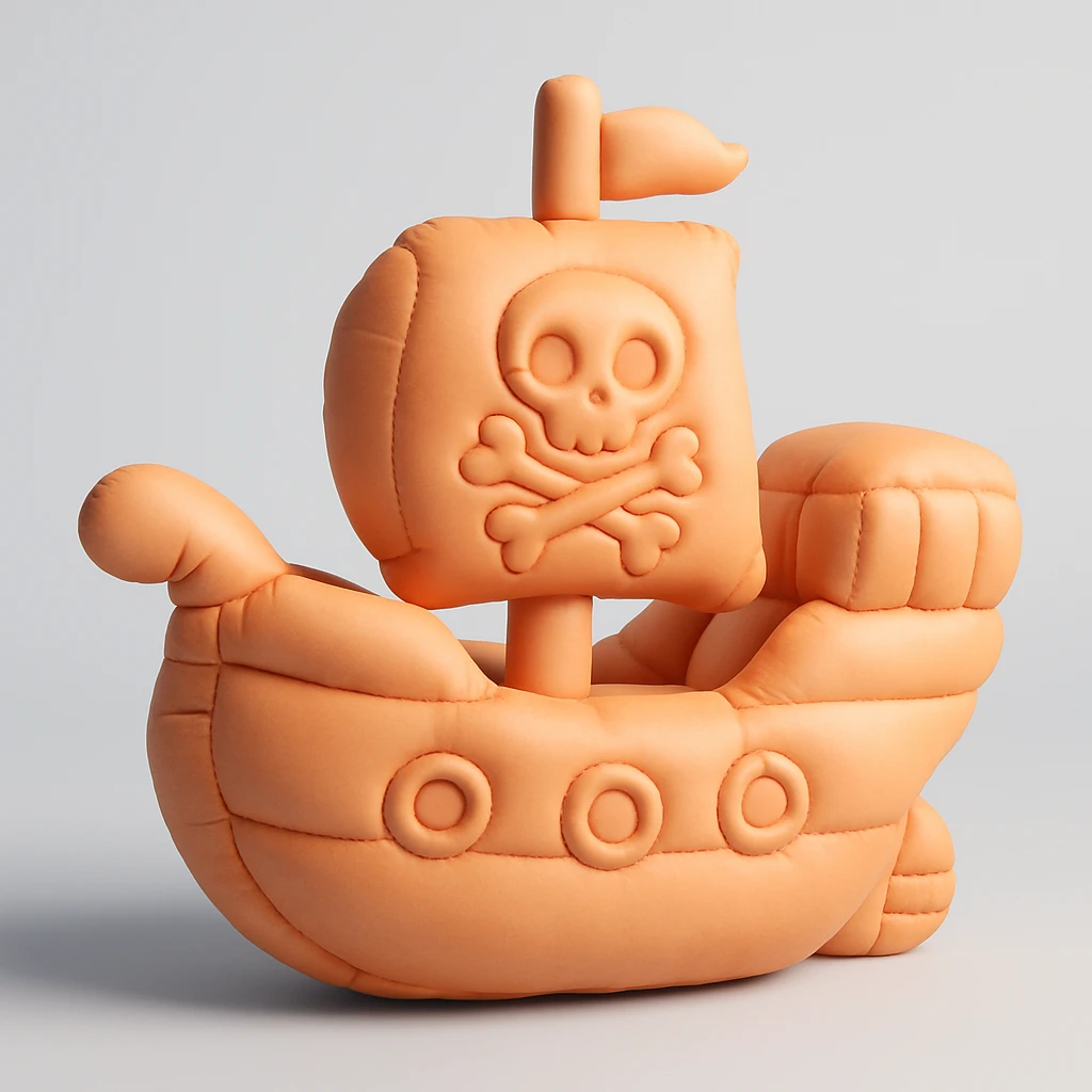 pirate ship emoji