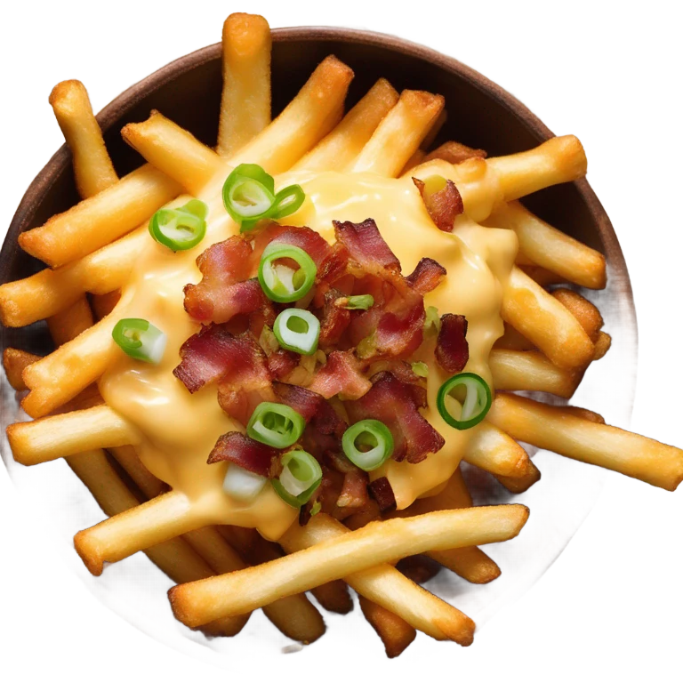 Chill cheese fries emoji