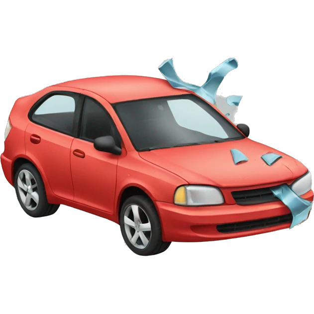 broken car  emoji