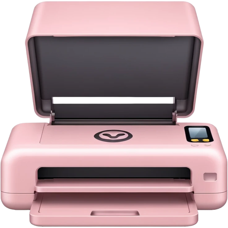 Pale Pink Photo Scanners emoji