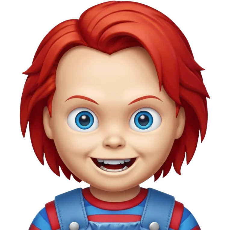 Un emojin de chuky emoji