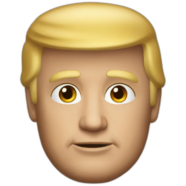 Donald Trump realiste emoji