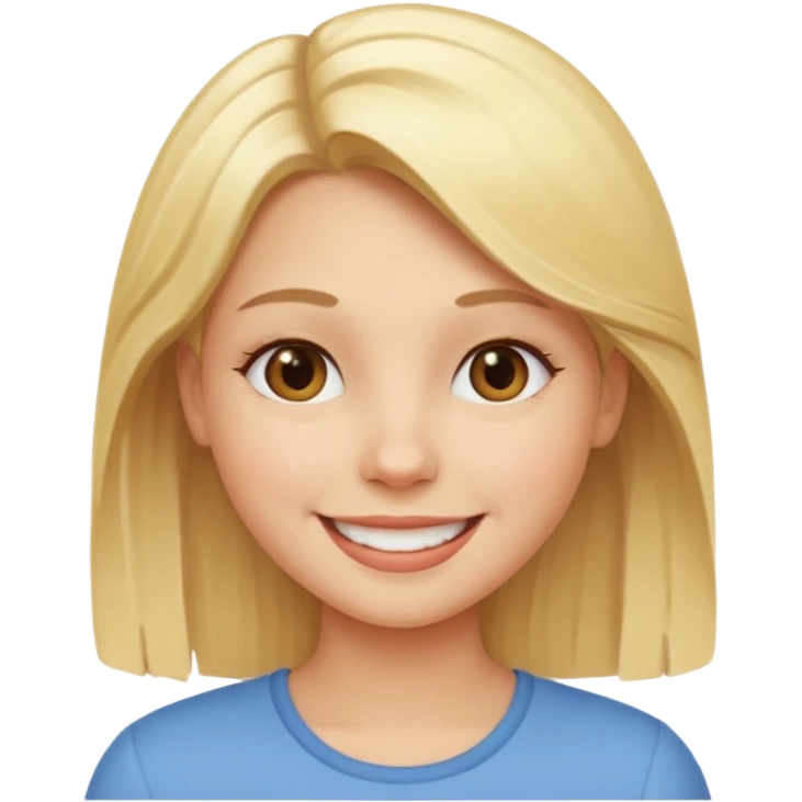 Fammi una ragazza bionda  emoji